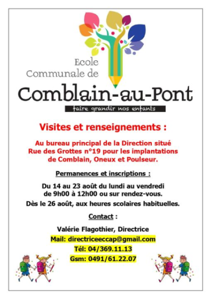 ecole communale de comblain la tour